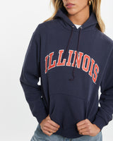 Vintage University of Illinois Hooded Sweatshirt <br>XXS