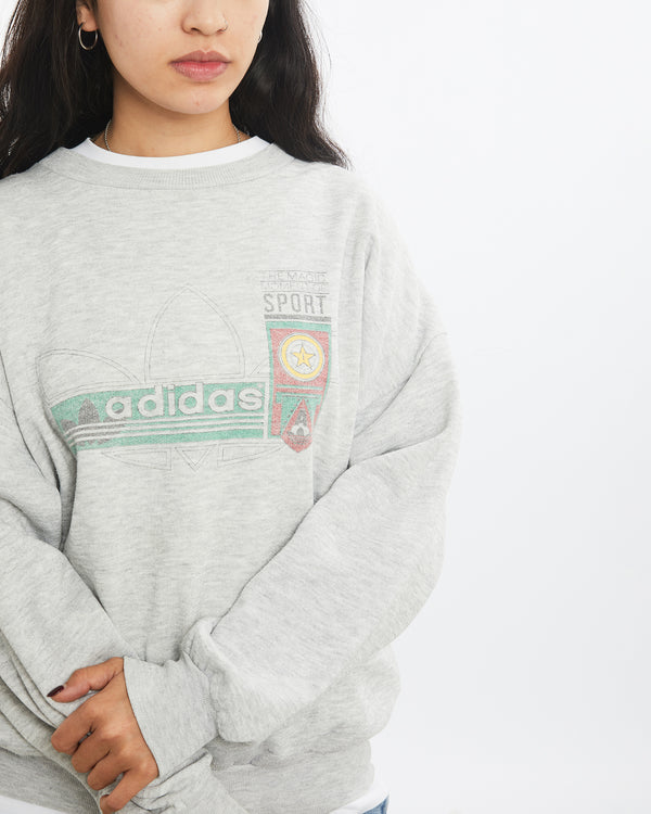 Vintage 80s Adidas 'The Magic Moment of Sport' Sweatshirt <br>XS