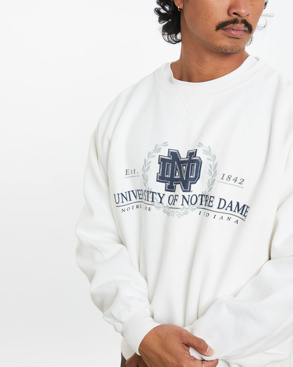 Vintage University of Notre Dame Sweatshirt <br>M