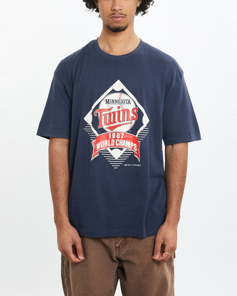 Vintage 1987 MLB Minnesota Twins Tee <br>M