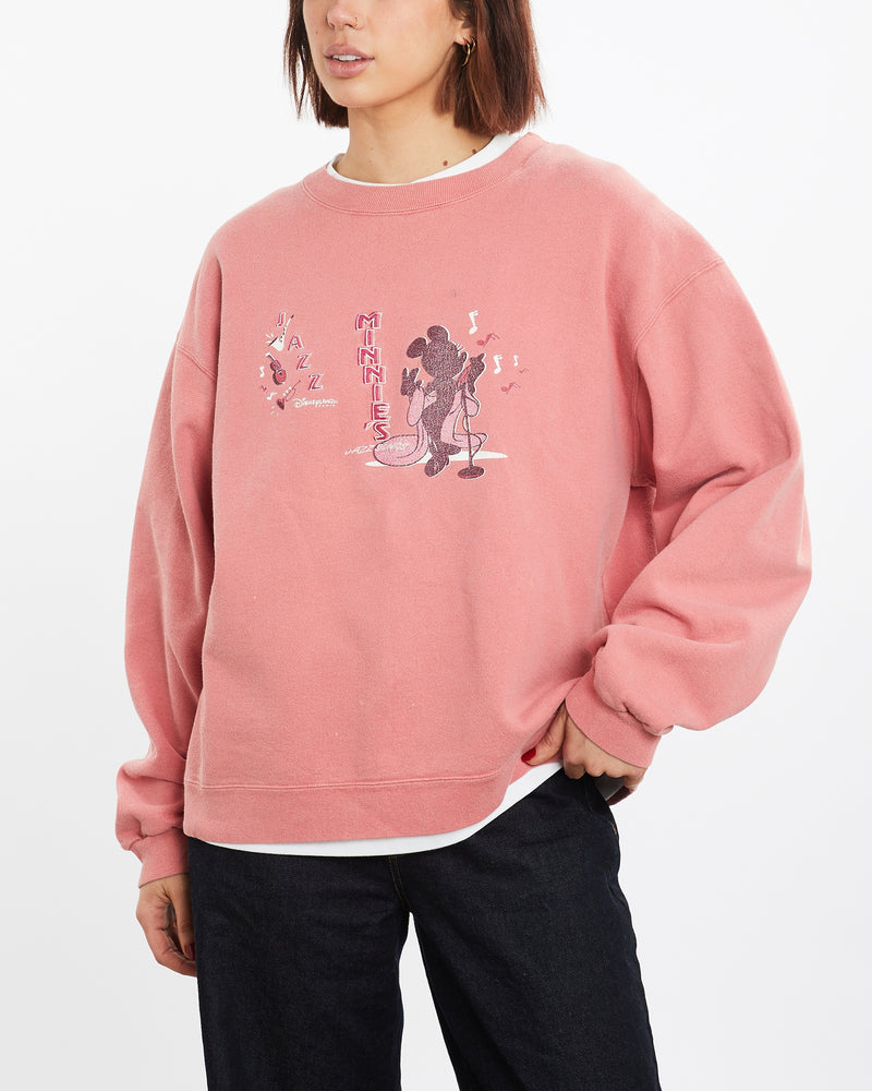 Vintage 90s Disney Minnie Mouse Sweatshirt <br>M