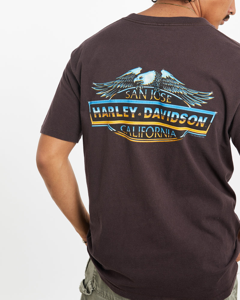 Vintage 1995 Harley Davidson Tee <br>L , The Real Deal , newtown, sydney, australia, thrift store, opshop, preloved, secondhand, sustainable, retro, antique, 70s, 80s, 90s, 2000s, 00s, fashion, clothing, streetwear, trendy, garment, style, boutique, store, shop, archive, sale, cheap, best, top