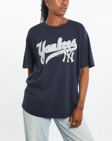 Vintage MLB New York Yankees Tee <br>L , The Real Deal , newtown, sydney, australia, thrift store, opshop, preloved, secondhand, sustainable, retro, antique, 70s, 80s, 90s, 2000s, 00s, fashion, clothing, streetwear, trendy, garment, style, boutique, store, shop, archive, sale, cheap, best, top