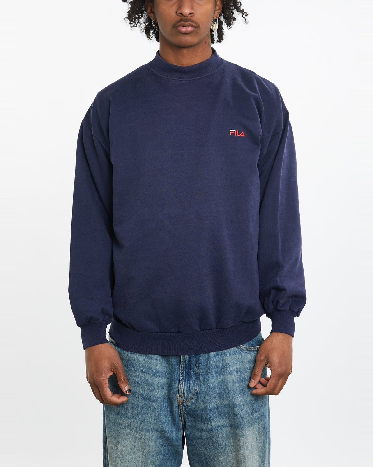 Fila crew neck sweater hotsell