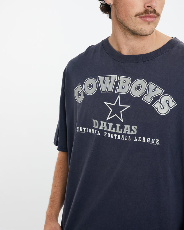 Vintage 1999 NFL Dallas Cowboys Tee <br>XL , The Real Deal , newtown, sydney, australia, thrift store, opshop, preloved, secondhand, sustainable, retro, antique, 70s, 80s, 90s, 2000s, 00s, fashion, clothing, streetwear, trendy, garment, style, boutique, store, shop, archive, sale, cheap, best, top