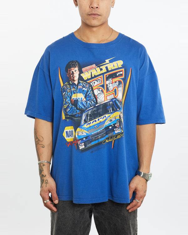 Vintage NASCAR Racing Tee <br>XL , The Real Deal , newtown, sydney, australia, thrift store, opshop, preloved, secondhand, sustainable, retro, antique, 70s, 80s, 90s, 2000s, 00s, fashion, clothing, streetwear, trendy, garment, style, boutique, store, shop, archive, sale, cheap, best, top