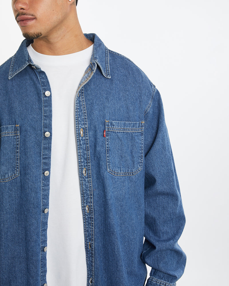 Vintage Levi's Denim Button Up Shirt <br>XXL