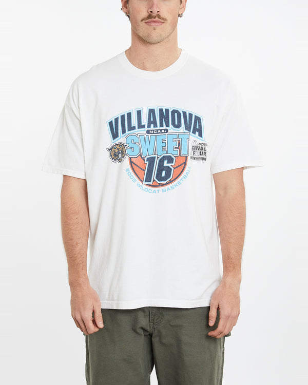 Vintage NCAA Villanova Wildcats Basketball Tee <br>XL , The Real Deal , newtown, sydney, australia, thrift store, opshop, preloved, secondhand, sustainable, retro, antique, 70s, 80s, 90s, 2000s, 00s, fashion, clothing, streetwear, trendy, garment, style, boutique, store, shop, archive, sale, cheap, best, top