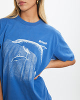 Vintage 80s Wildlife Dolphin Tee <br>XS , The Real Deal , newtown, sydney, australia, thrift store, opshop, preloved, secondhand, sustainable, retro, antique, 70s, 80s, 90s, 2000s, 00s, fashion, clothing, streetwear, trendy, garment, style, boutique, store, shop, archive, sale, cheap, best, top