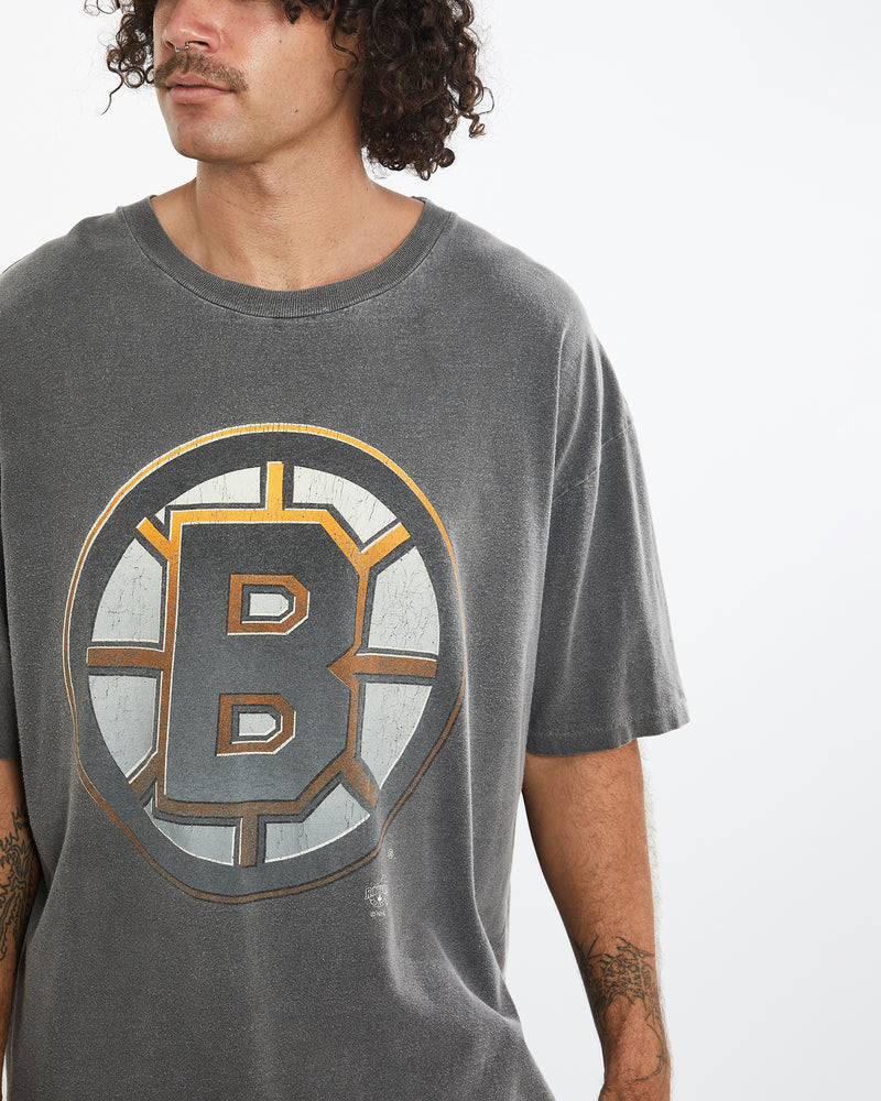 Vintage 90s NHL Boston Bruins Tee <br>XXL , The Real Deal , newtown, sydney, australia, thrift store, opshop, preloved, secondhand, sustainable, retro, antique, 70s, 80s, 90s, 2000s, 00s, fashion, clothing, streetwear, trendy, garment, style, boutique, store, shop, archive, sale, cheap, best, top