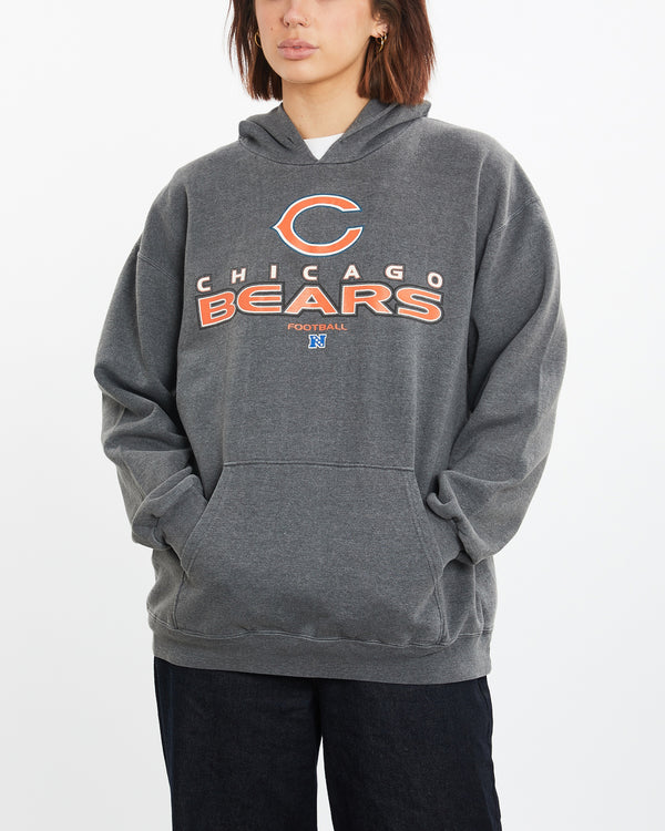 Vintage NFL Chicago Bears Hooded Sweatshirt <br>M