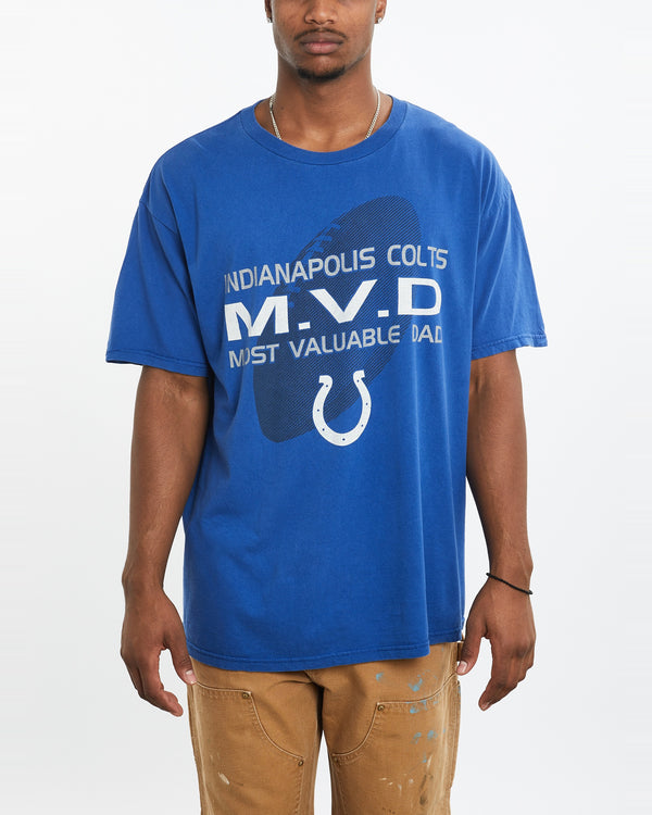 Vintage NFL Indianapolis Colts 'Most Valuable Dad' Tee <br>XL
