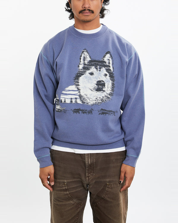 Vintage Wildlife Wolf Sweatshirt <br>M