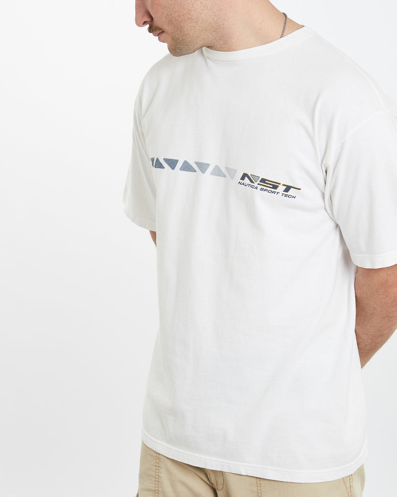 Vintage 90s Nautica Sport Tech Tee <br>L