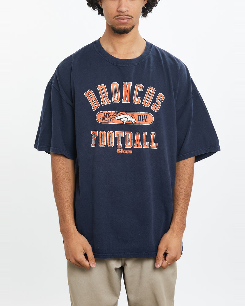 Vintage NFL Denver Broncos Tee <br>M , The Real Deal , newtown, sydney, australia, thrift store, opshop, preloved, secondhand, sustainable, retro, antique, 70s, 80s, 90s, 2000s, 00s, fashion, clothing, streetwear, trendy, garment, style, boutique, store, shop, archive, sale, cheap, best, top