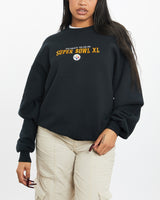 Vintage NFL Pittsburgh Steelers Super Bowl Sweatshirt <br>S