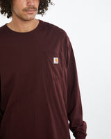 Vintage Carhartt Long Sleeve Pocket Tee <br>XXL