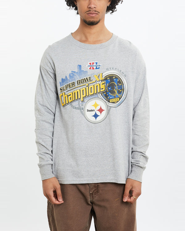 Vintage NFL Pittsburgh Steelers Long Sleeve Tee <br>M