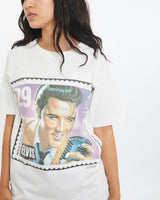 Vintage 1992 Elvis Presley Music Tee <br>XS , The Real Deal , newtown, sydney, australia, thrift store, opshop, preloved, secondhand, sustainable, retro, antique, 70s, 80s, 90s, 2000s, 00s, fashion, clothing, streetwear, trendy, garment, style, boutique, store, shop, archive, sale, cheap, best, top