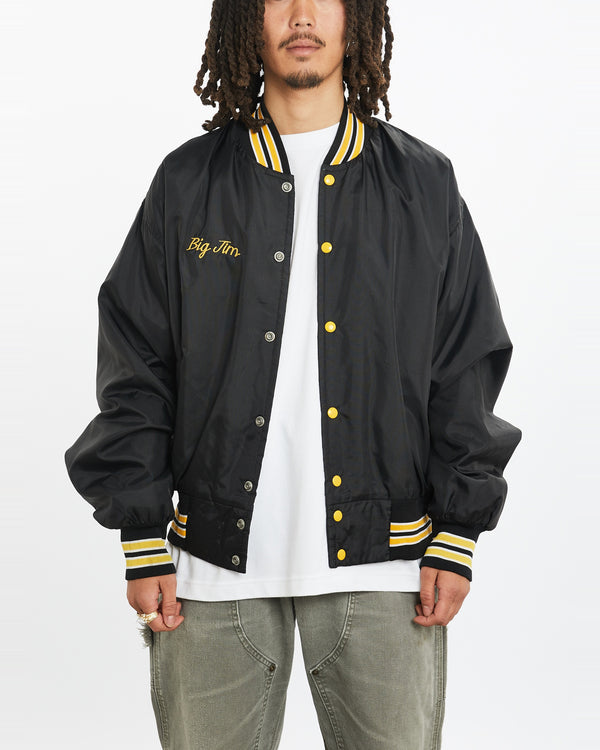 90s Boiler Makers Bomber Jacket <br>L