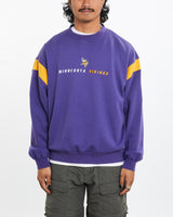 Vintage NFL Minnesota Vikings Sweatshirt <br>L , The Real Deal , newtown, sydney, australia, thrift store, opshop, preloved, secondhand, sustainable, retro, antique, 70s, 80s, 90s, 2000s, 00s, fashion, clothing, streetwear, trendy, garment, style, boutique, store, shop, archive, sale, cheap, best, top