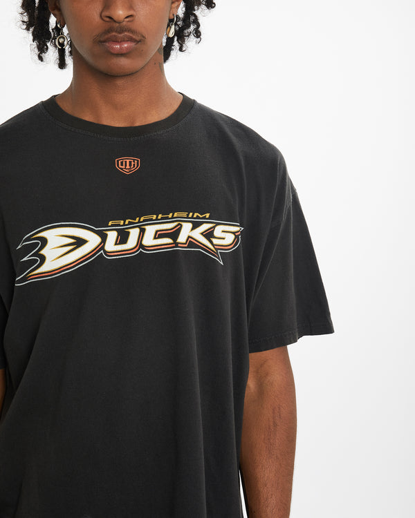 Vintage NHL Anaheim Ducks Tee <br>L , The Real Deal , newtown, sydney, australia, thrift store, opshop, preloved, secondhand, sustainable, retro, antique, 70s, 80s, 90s, 2000s, 00s, fashion, clothing, streetwear, trendy, garment, style, boutique, store, shop, archive, sale, cheap, best, top