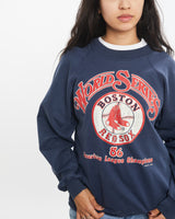 Vintage 1986 MLB Boston Red Sox World Series Tee <br>XS