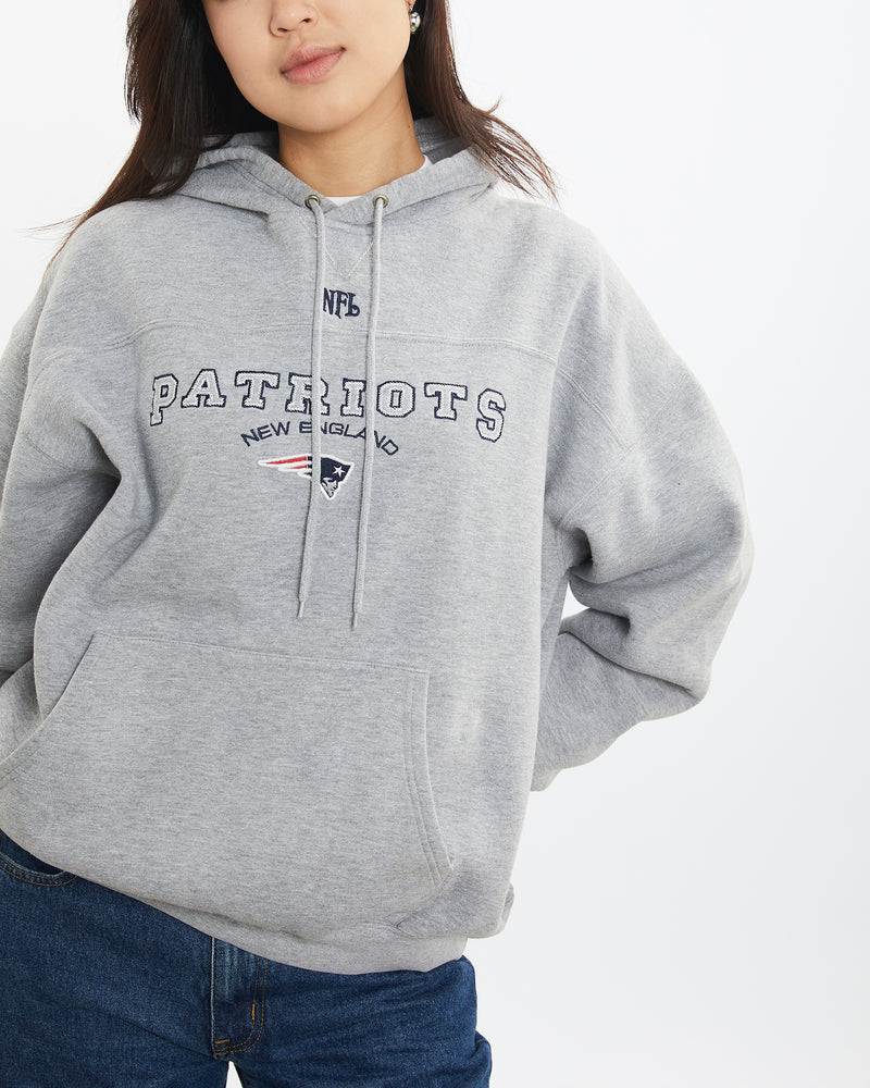 Vintage NFL New England Patriots Hooded Sweatshirt <br>S