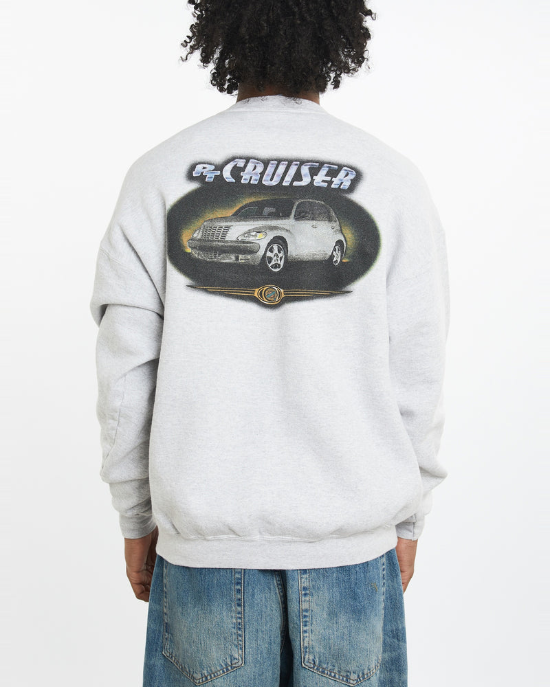 Vintage 90s Chrysler PT Cruiser Sweatshirt <br>L , The Real Deal , newtown, sydney, australia, thrift store, opshop, preloved, secondhand, sustainable, retro, antique, 70s, 80s, 90s, 2000s, 00s, fashion, clothing, streetwear, trendy, garment, style, boutique, store, shop, archive, sale, cheap, best, top