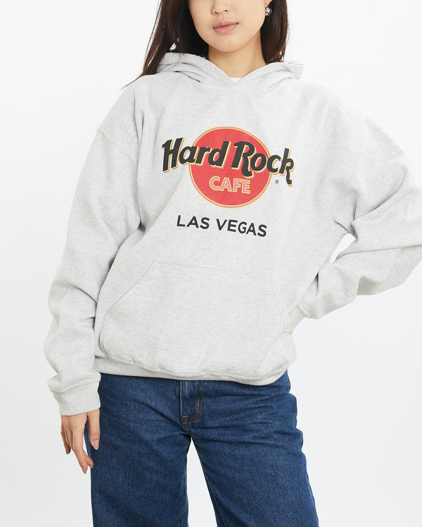 Vintage 90s Hard Rock Cafe Hooded Sweatshirt <br>S