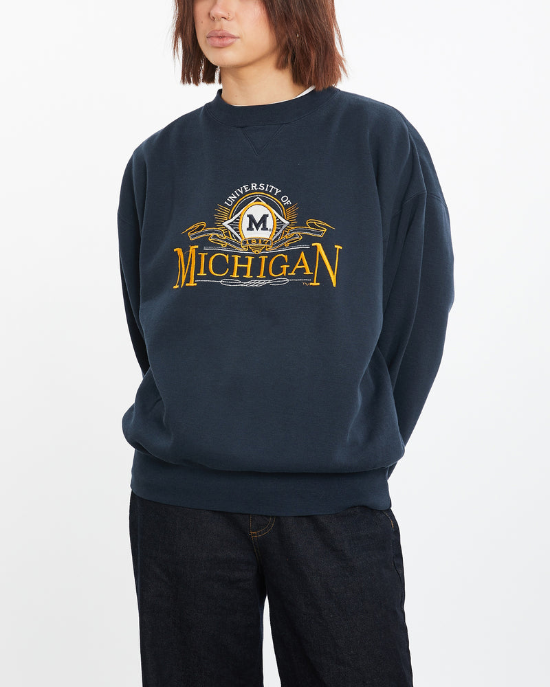 Vintage 90s University of Michigan Sweatshirt <br>M