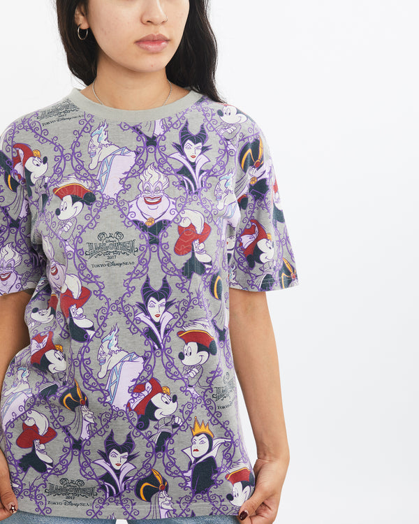 Disney Tokyo Resort 'Halloween' Cartoon Tee  <br>XS