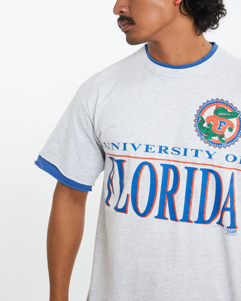 Vintage 90s NCAA Florida Gators Tee <br>M , The Real Deal , newtown, sydney, australia, thrift store, opshop, preloved, secondhand, sustainable, retro, antique, 70s, 80s, 90s, 2000s, 00s, fashion, clothing, streetwear, trendy, garment, style, boutique, store, shop, archive, sale, cheap, best, top