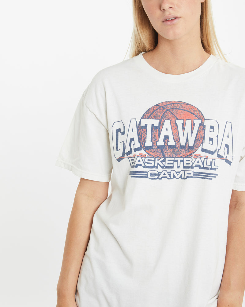 Vintage Nike Catawba Basketball Camp Tee  <br>M