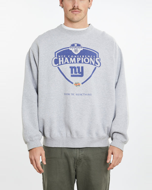 Vintage NFL New York Giants Sweatshirt <br>XL , The Real Deal , newtown, sydney, australia, thrift store, opshop, preloved, secondhand, sustainable, retro, antique, 70s, 80s, 90s, 2000s, 00s, fashion, clothing, streetwear, trendy, garment, style, boutique, store, shop, archive, sale, cheap, best, top