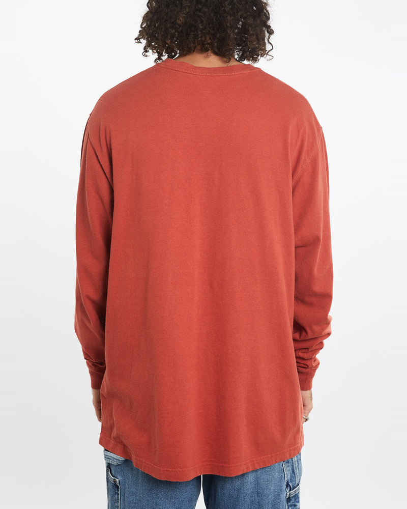 Vintage Carhartt Long Sleeve Henley Tee <br>XXL