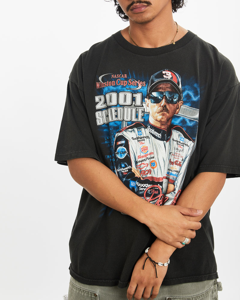 Vintage Dale Earnhardt NASCAR Racing Tee <br>L