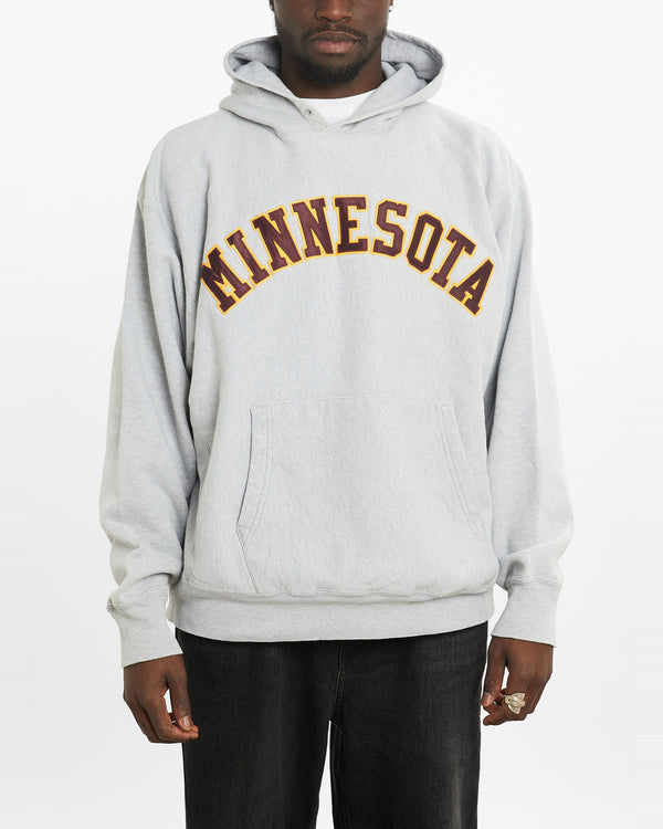 Vintage Champion University of Minnesota Hooded Sweatshirt <br>L