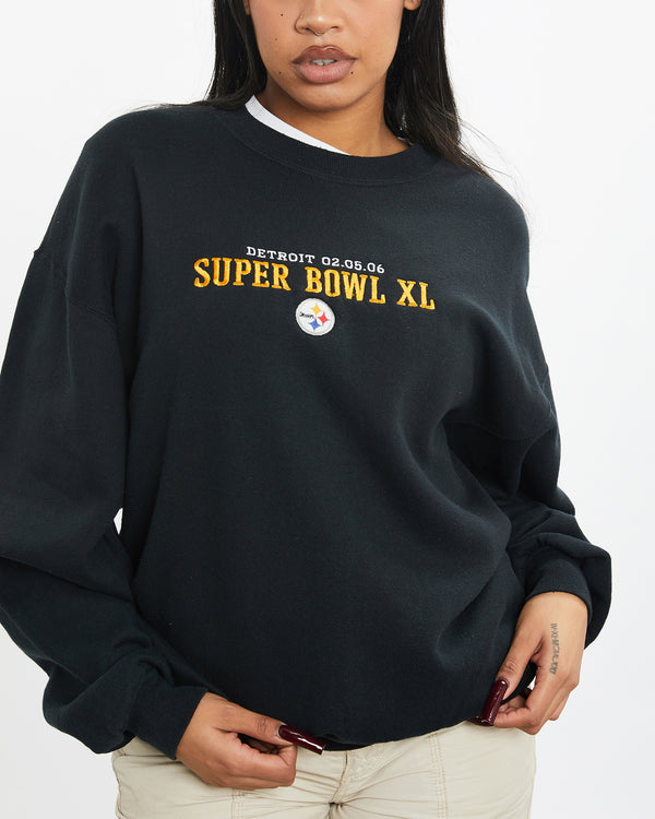 Vintage NFL Pittsburgh Steelers Super Bowl Sweatshirt <br>S