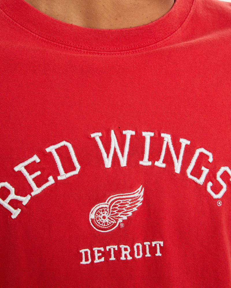 Vintage NHL Detroit Red Wings Tee <br>XL , The Real Deal , newtown, sydney, australia, thrift store, opshop, preloved, secondhand, sustainable, retro, antique, 70s, 80s, 90s, 2000s, 00s, fashion, clothing, streetwear, trendy, garment, style, boutique, store, shop, archive, sale, cheap, best, top