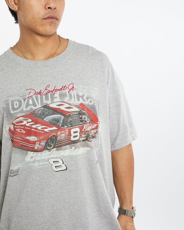 Vintage Dale Earnhardt Jr NASCAR Racing Tee <br>XL , The Real Deal , newtown, sydney, australia, thrift store, opshop, preloved, secondhand, sustainable, retro, antique, 70s, 80s, 90s, 2000s, 00s, fashion, clothing, streetwear, trendy, garment, style, boutique, store, shop, archive, sale, cheap, best, top