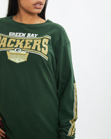 Vintage 90s NFL Green Bay Packers Long Sleeve Tee <br>S