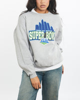 Vintage Tampa Bay NFL Super Bowl Sweatshirt <br>S , The Real Deal , newtown, sydney, australia, thrift store, opshop, preloved, secondhand, sustainable, retro, antique, 70s, 80s, 90s, 2000s, 00s, fashion, clothing, streetwear, trendy, garment, style, boutique, store, shop, archive, sale, cheap, best, top