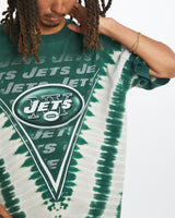 Vintage NFL New York Jets Tie Dye Tee <br>XL , The Real Deal , newtown, sydney, australia, thrift store, opshop, preloved, secondhand, sustainable, retro, antique, 70s, 80s, 90s, 2000s, 00s, fashion, clothing, streetwear, trendy, garment, style, boutique, store, shop, archive, sale, cheap, best, top