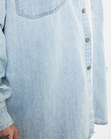 Vintage 90s Levi's Denim Button Up Shirt <br>L