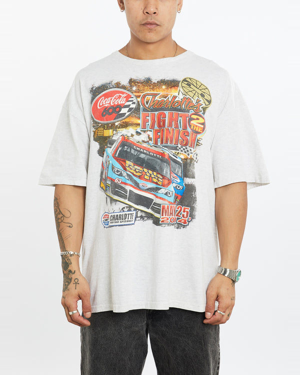 Vintage Charlotte Motor Speedway Racing Tee <br>XXL , The Real Deal , newtown, sydney, australia, thrift store, opshop, preloved, secondhand, sustainable, retro, antique, 70s, 80s, 90s, 2000s, 00s, fashion, clothing, streetwear, trendy, garment, style, boutique, store, shop, archive, sale, cheap, best, top