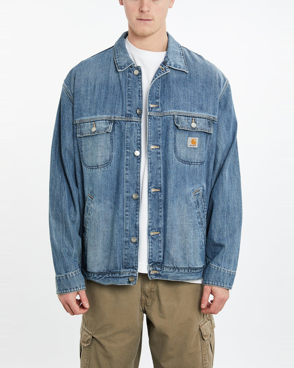 90s Carhartt Denim Jacket <br>XXL