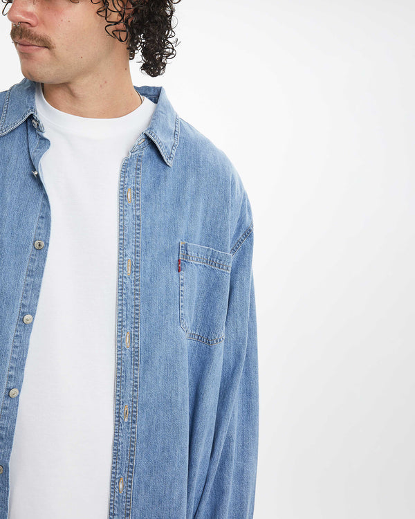 Vintage Levi's Denim Button Up Shirt <br>XXL