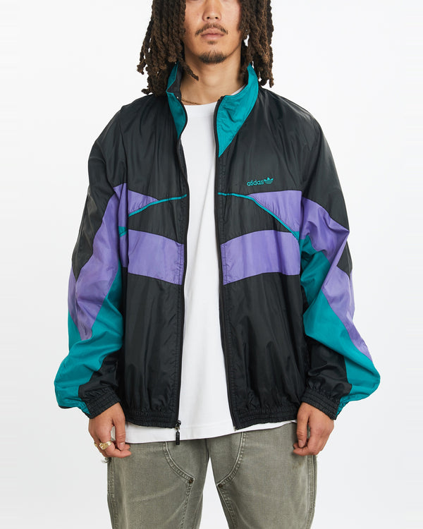 80s Adidas Windbreaker Jacket <br>L