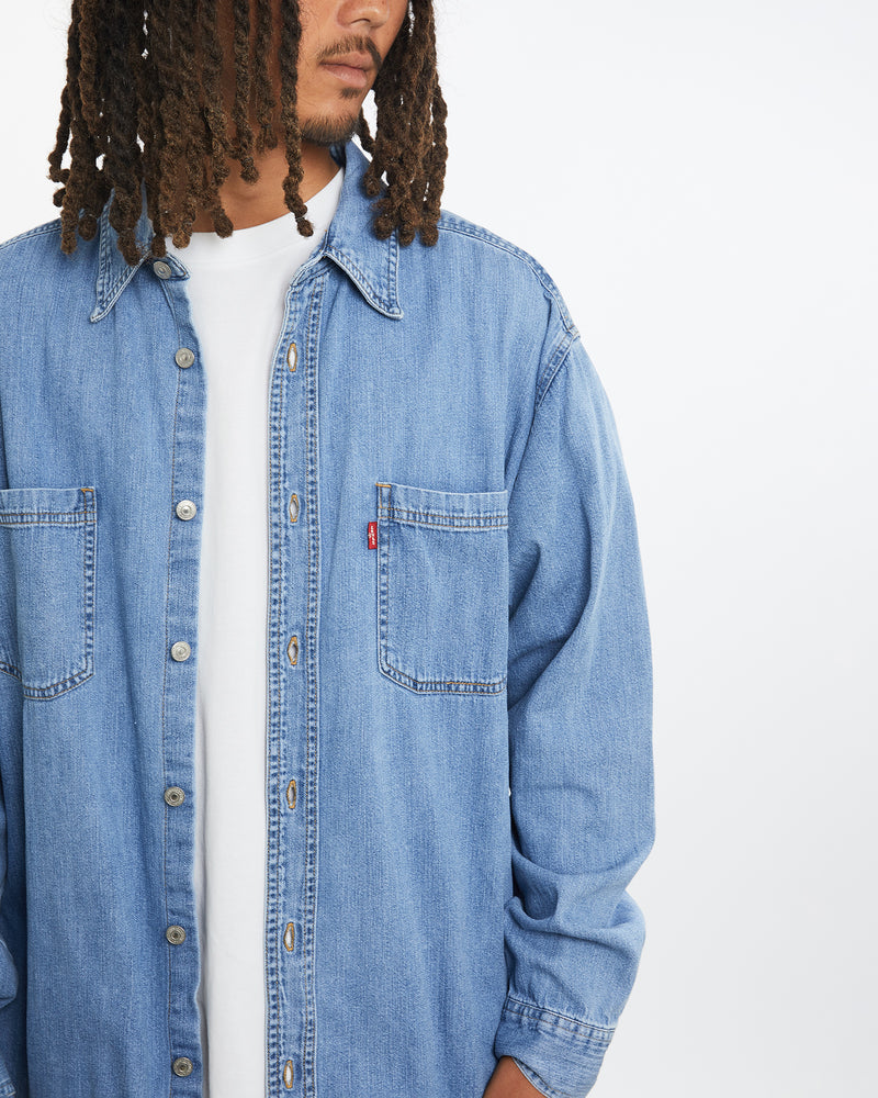 Vintage Levi's Denim Button Up Shirt <br>L